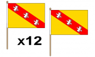 Lorraine Hand Flags